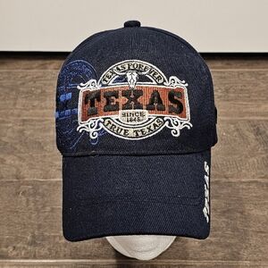 New Golden Lion Texas Embroidered Navy Cap